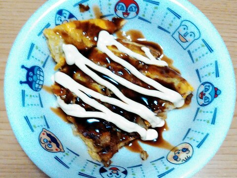 お好み焼き風！キャベツの卵とじ